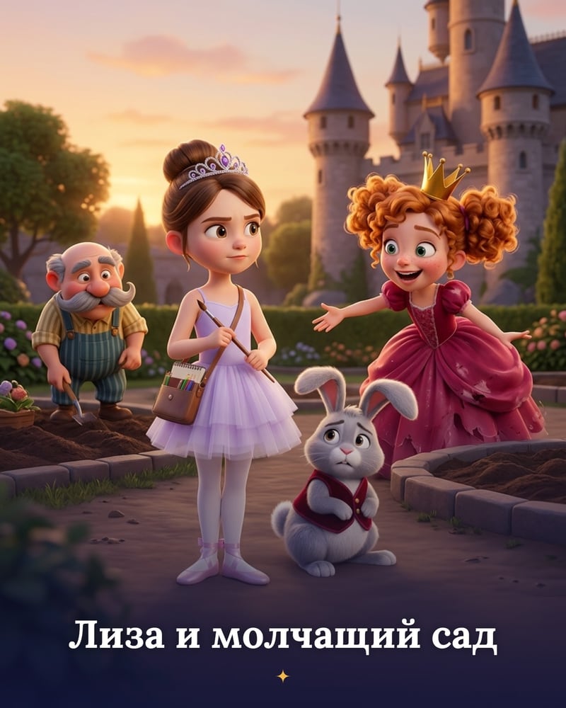 Обложка · «Лиза и молчащий сад»